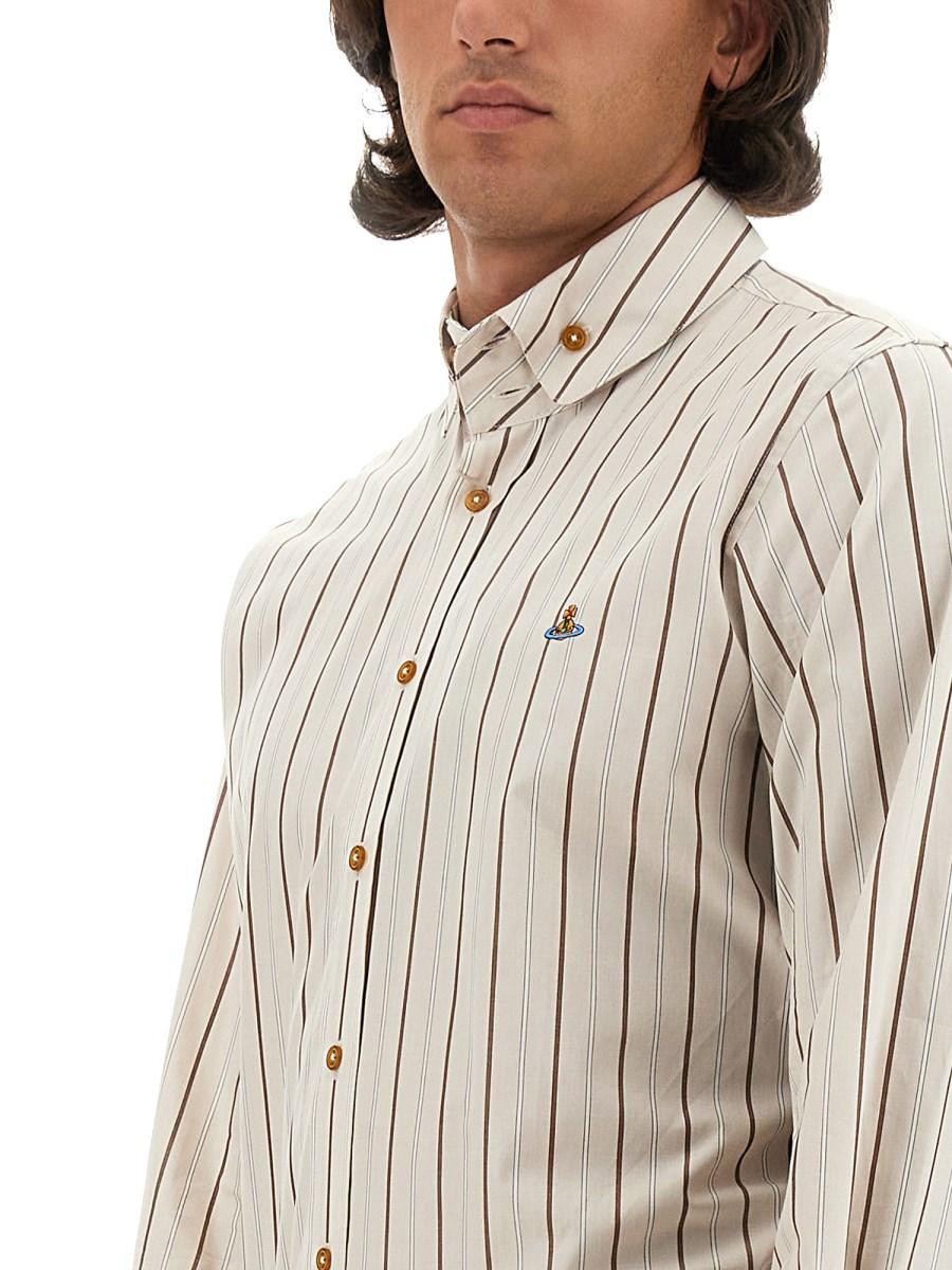 VIVIENNE WESTWOOD CAMICIA "KRALL" IN COTONE