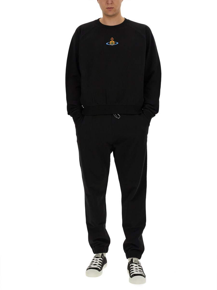 VIVIENNE WESTWOOD FELPA CON LOGO