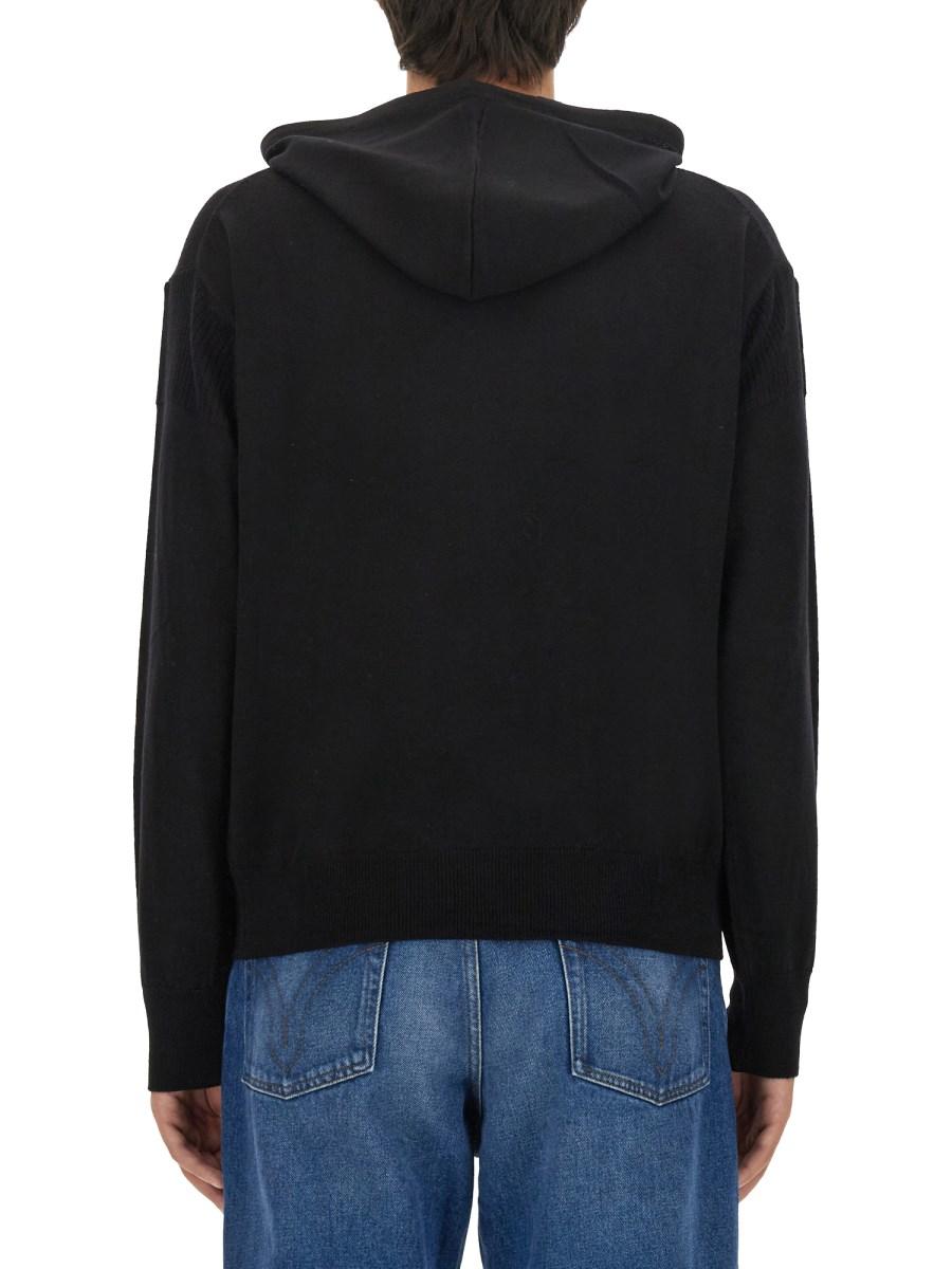 VIVIENNE WESTWOOD FELPA IN LANA CON LOGO