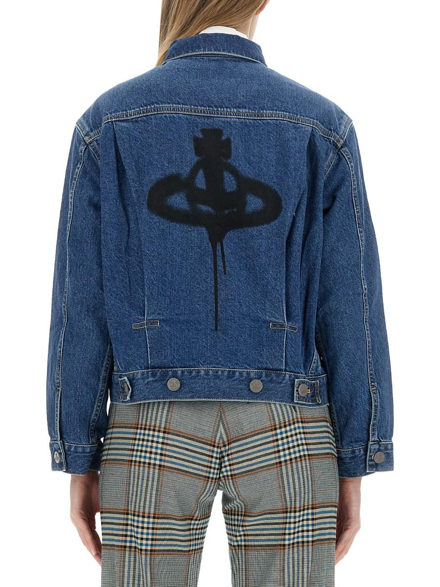 VIVIENNE WESTWOOD GIACCA IN DENIM