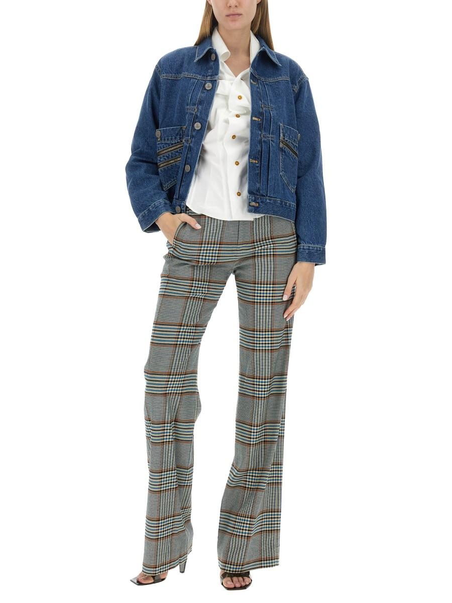 VIVIENNE WESTWOOD GIACCA IN DENIM