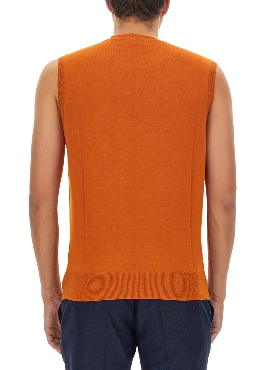VIVIENNE WESTWOOD GILET CON LOGO