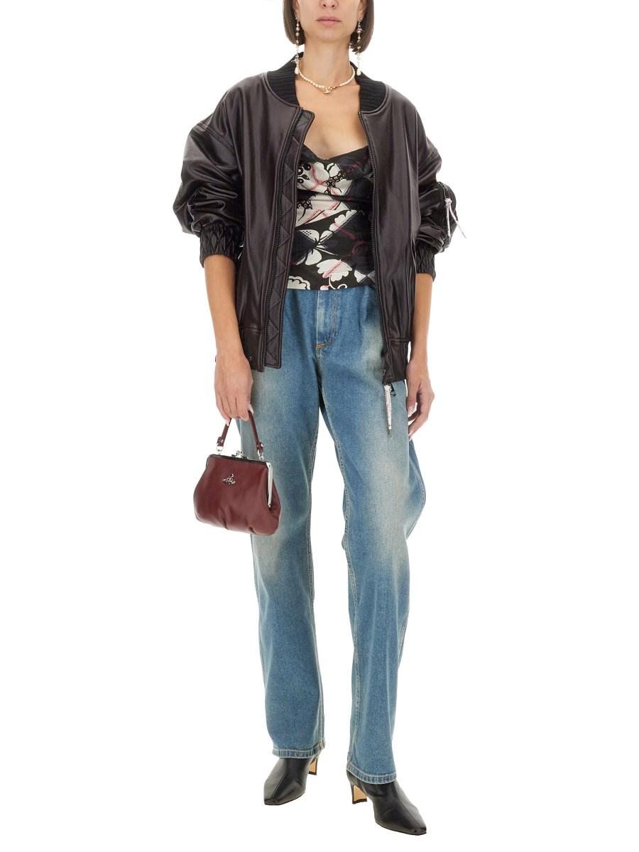 VIVIENNE WESTWOOD JEANS BAGGY IN DENIM