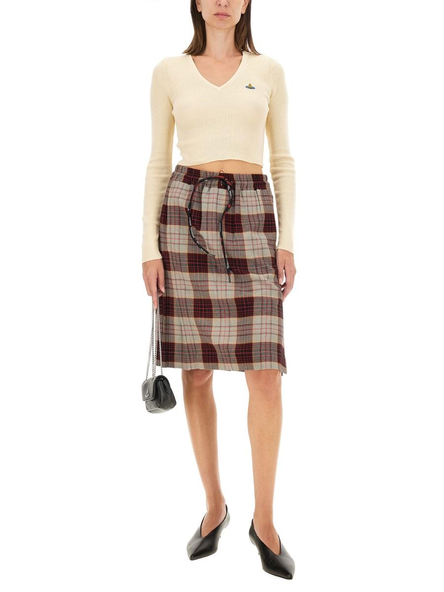 VIVIENNE WESTWOOD MAGLIA BEA CROPPED