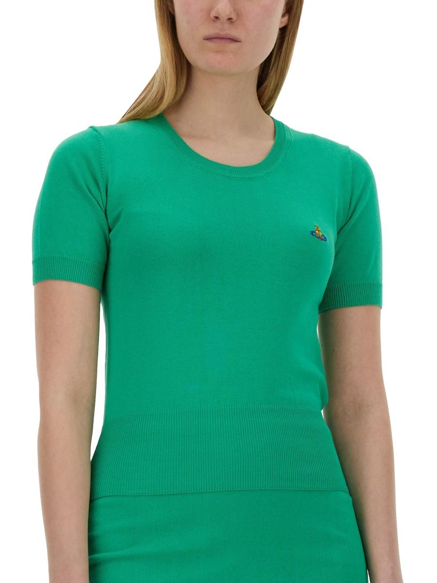 VIVIENNE WESTWOOD MAGLIA BEA IN COTONE