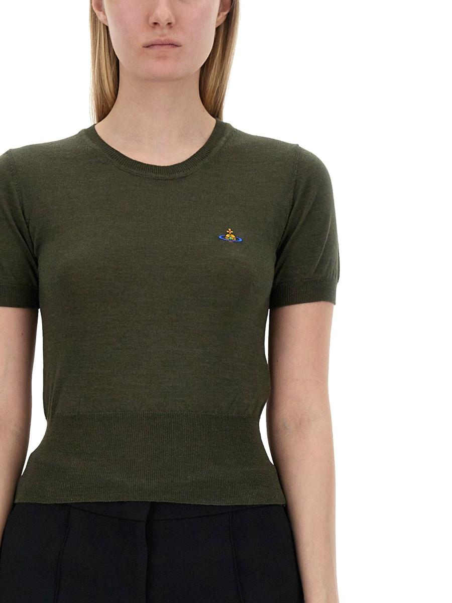 VIVIENNE WESTWOOD MAGLIA CON LOGO