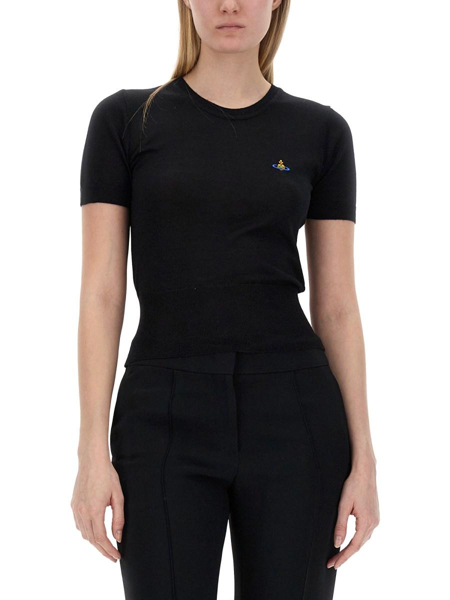 VIVIENNE WESTWOOD MAGLIA CON LOGO