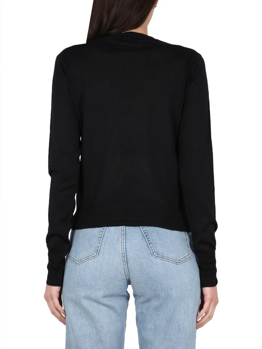 VIVIENNE WESTWOOD MAGLIA IN LANA CON RICAMO ORB