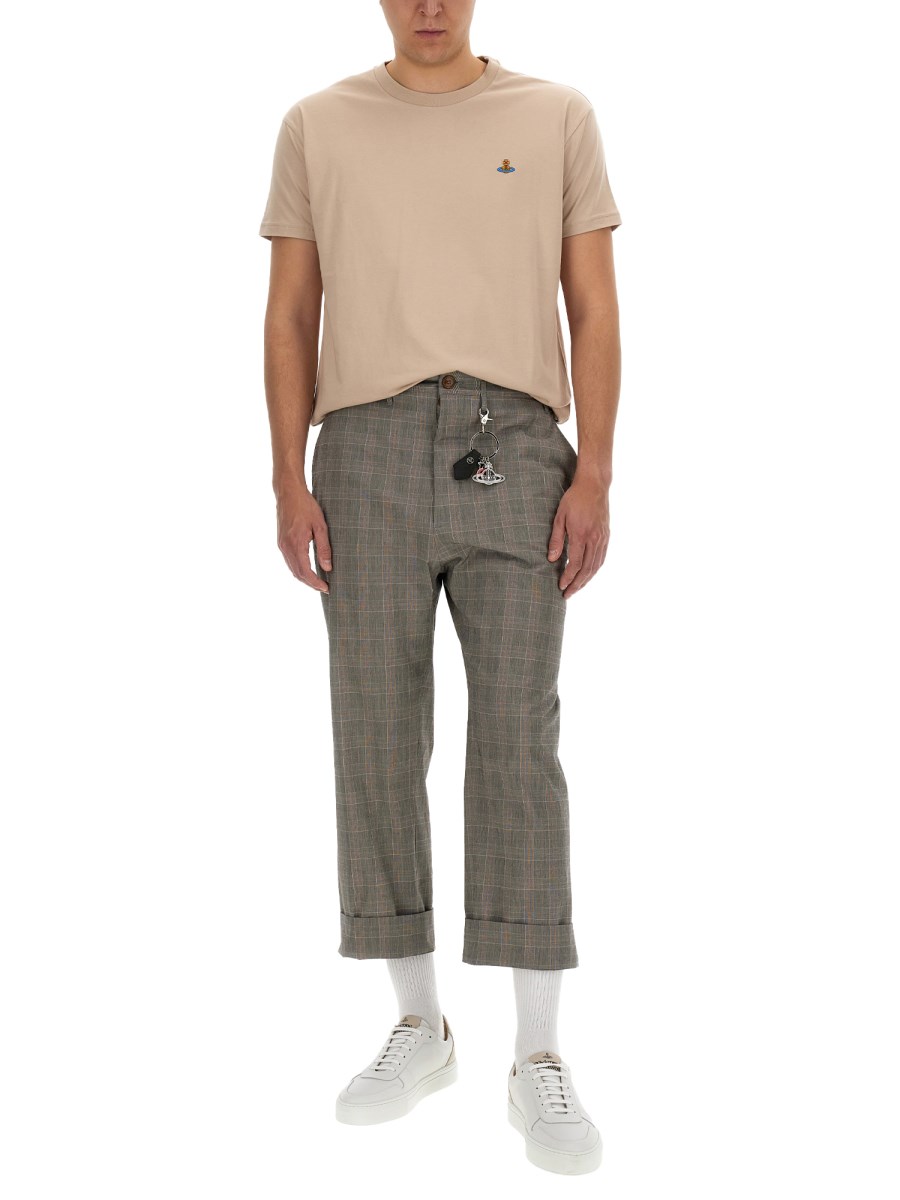 VIVIENNE WESTWOOD PANTALONE CRUISE CROPPED