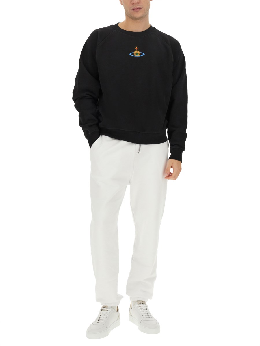 VIVIENNE WESTWOOD PANTALONE JOGGING CON LOGO