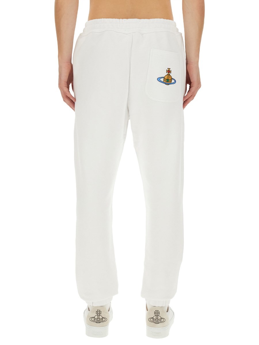 VIVIENNE WESTWOOD PANTALONE JOGGING CON LOGO