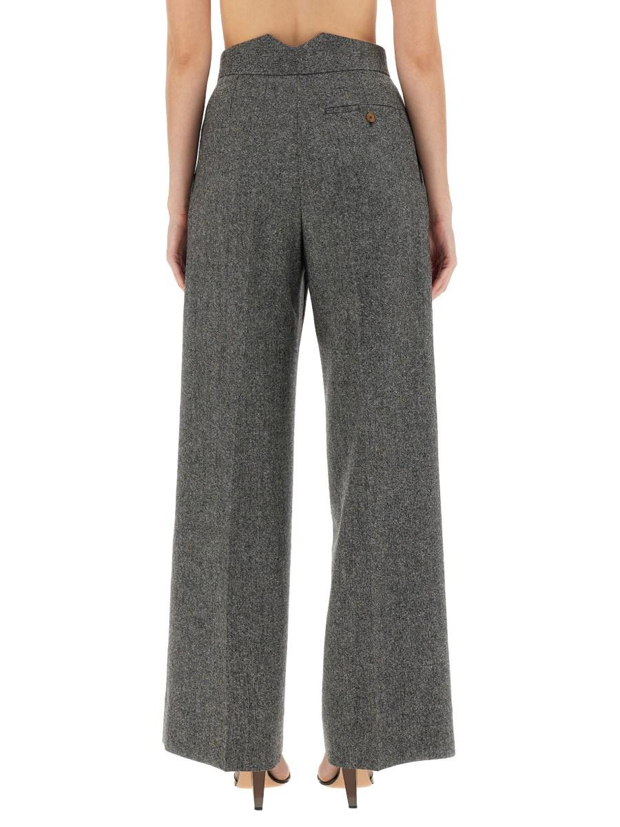 VIVIENNE WESTWOOD PANTALONE "LAUREN" IN LANA