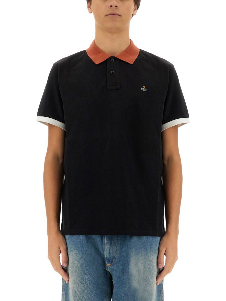 VIVIENNE WESTWOOD POLO CON LOGO