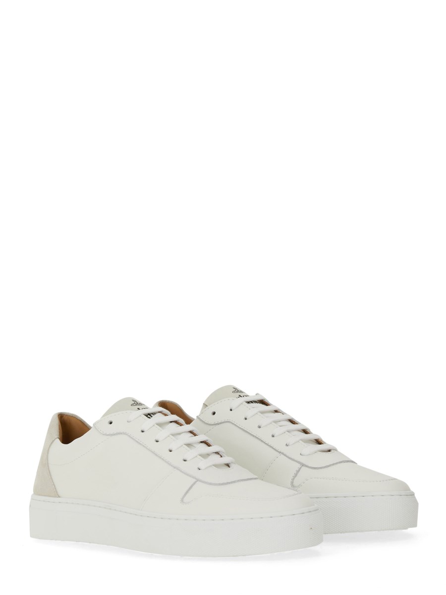 VIVIENNE WESTWOOD SNEAKER IN PELLE CON LOGO