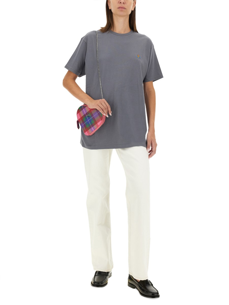 VIVIENNE WESTWOOD T-SHIRT CON LOGO