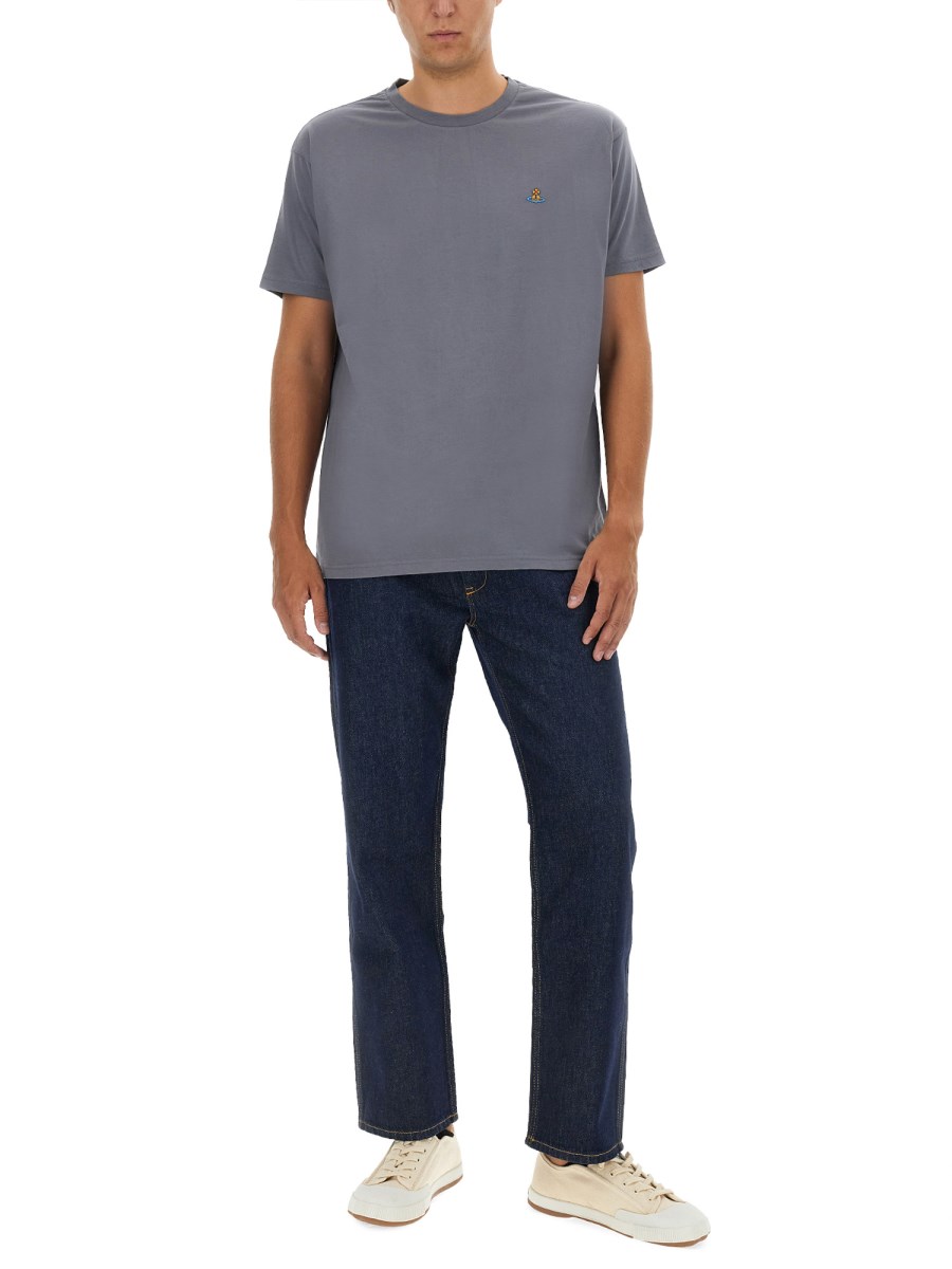 VIVIENNE WESTWOOD T-SHIRT CON LOGO
