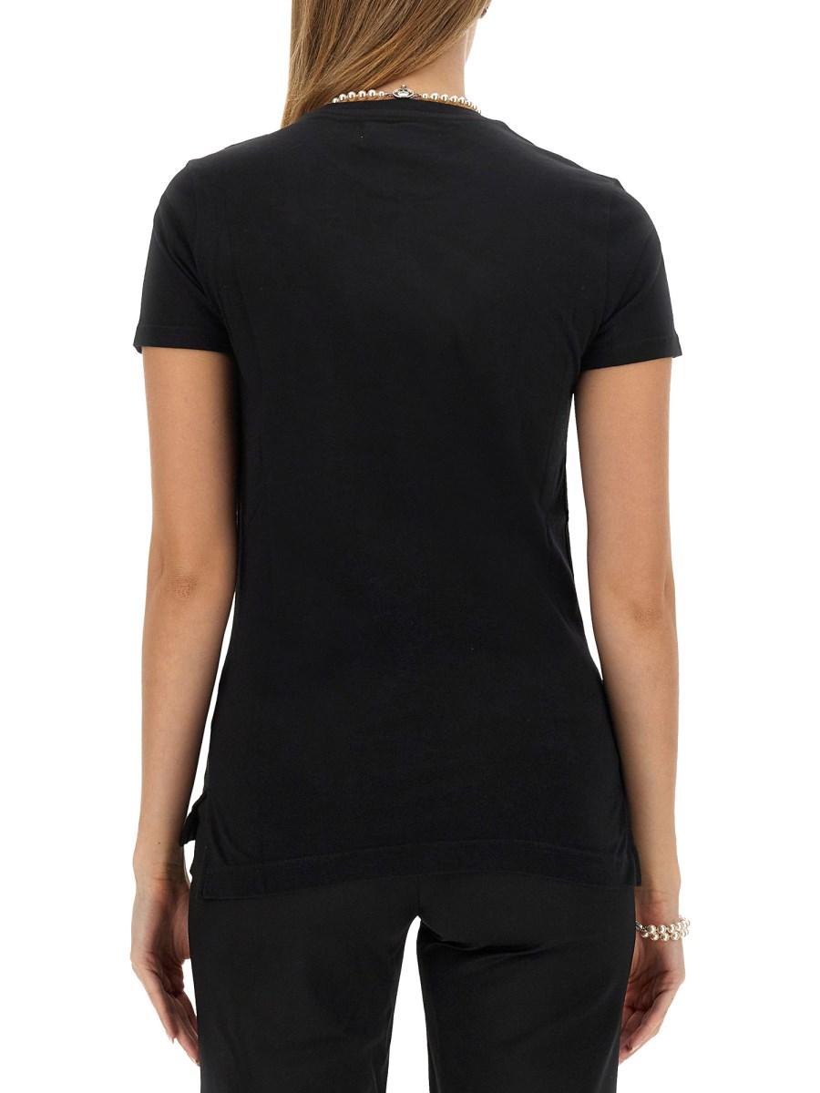 VIVIENNE WESTWOOD T-SHIRT CON LOGO