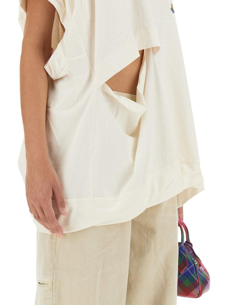 VIVIENNE WESTWOOD T-SHIRT IN COTONE