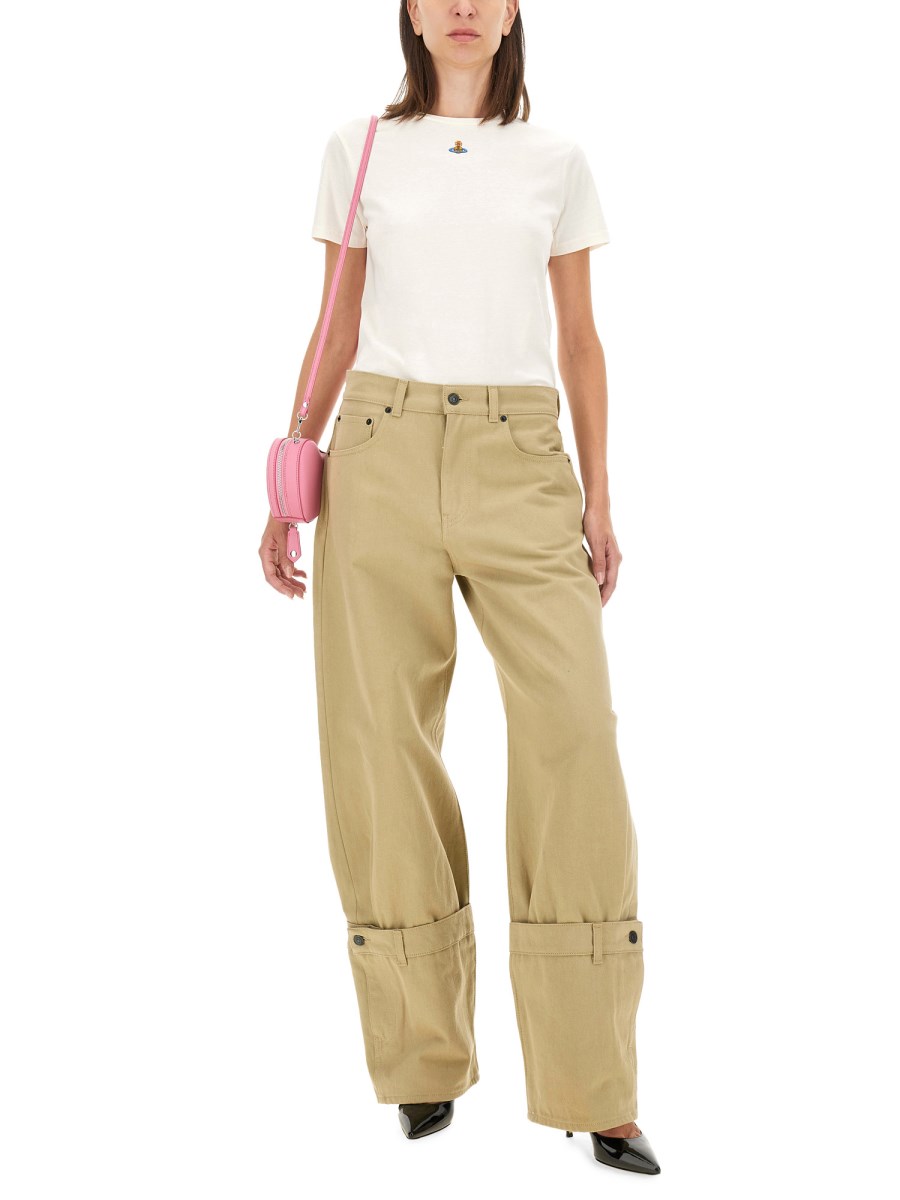 VIVIENNE WESTWOOD T-SHIRT IN COTONE