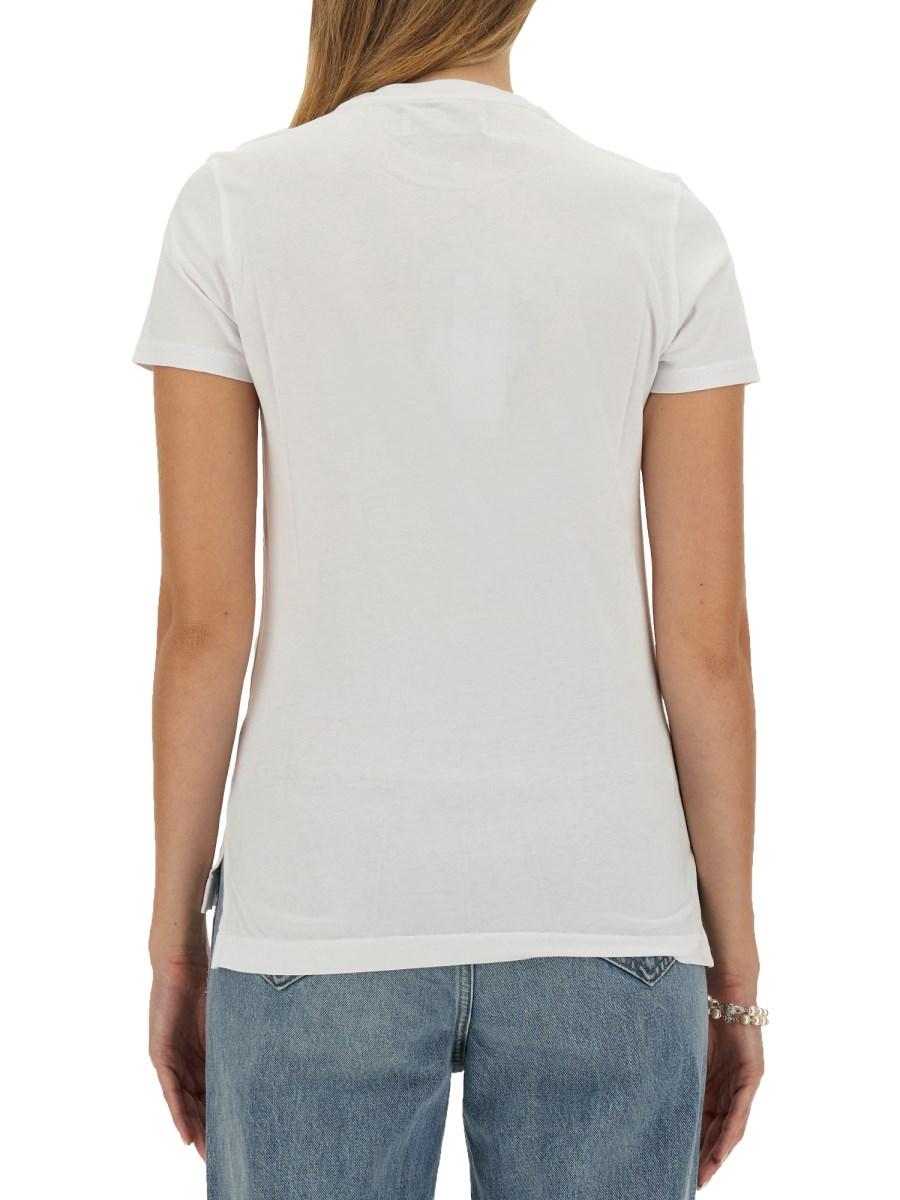 VIVIENNE WESTWOOD T-SHIRT ORB IN COTONE