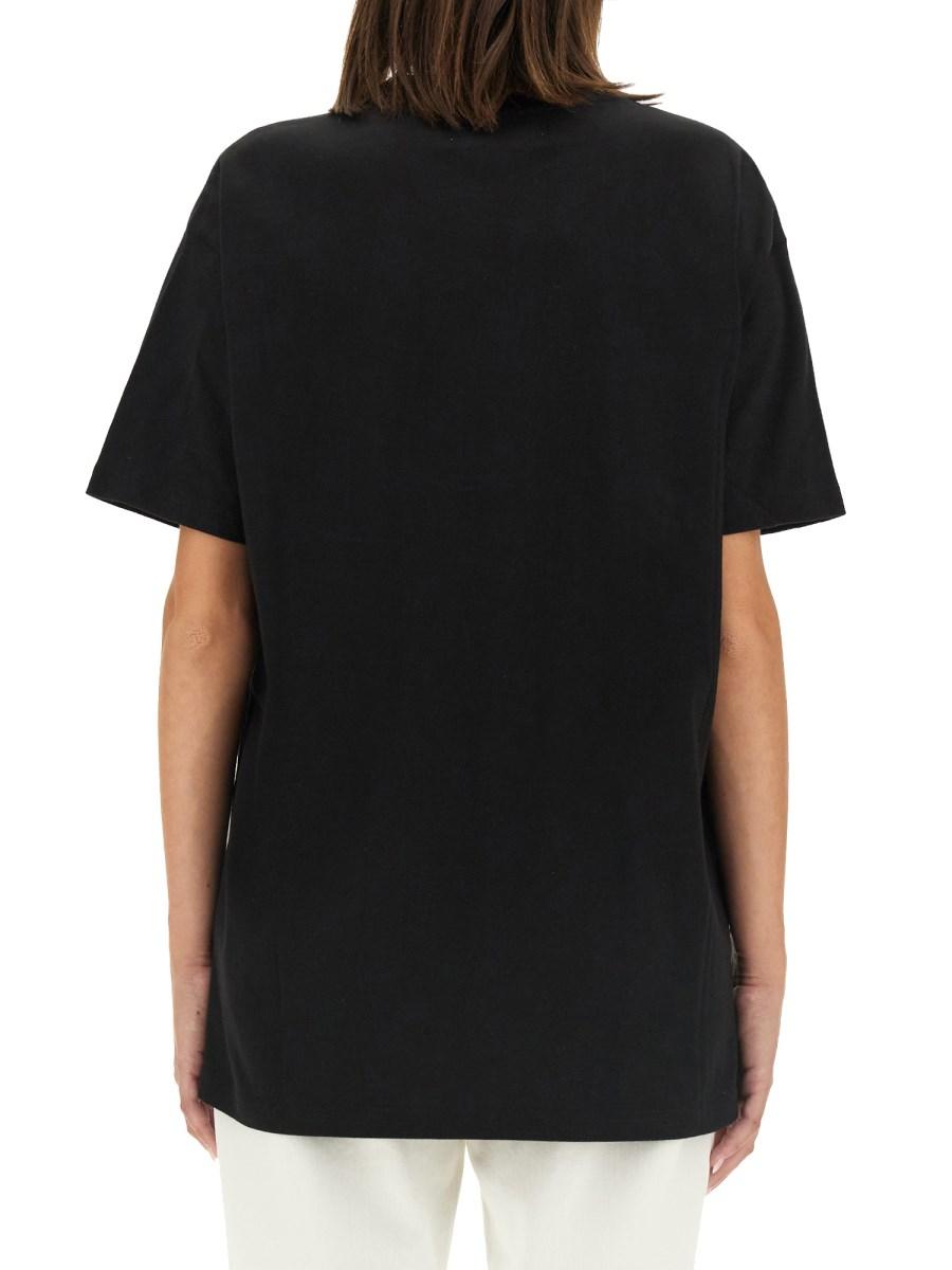 VIVIENNE WESTWOOD T-SHIRT SUNKEN ORB IN COTONE