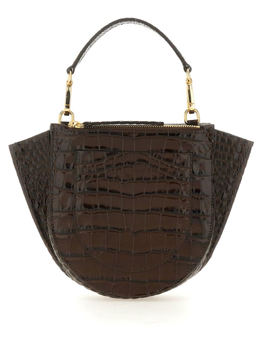 WANDLER BORSA HORTENSIA MINI IN PELLE
