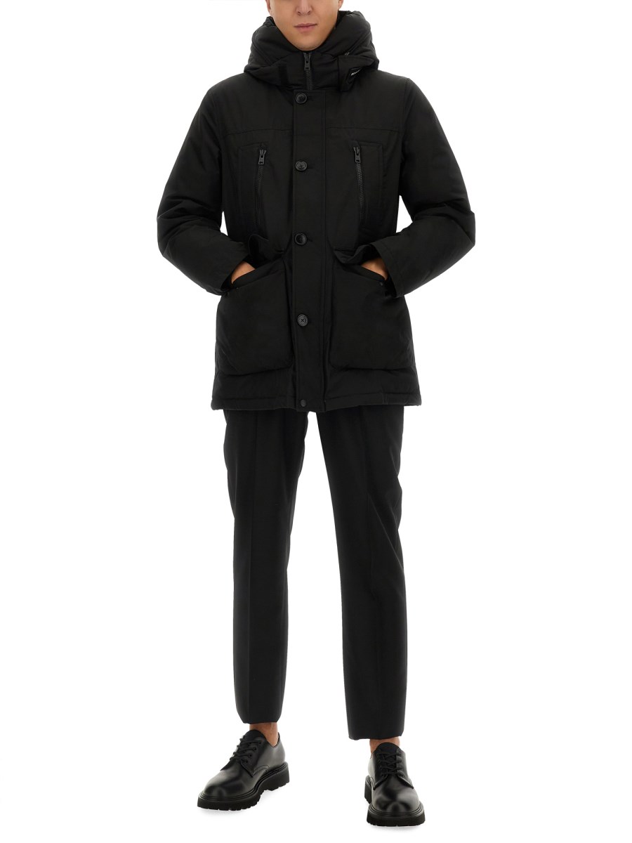 WOOLRICH PARKA "ARTIC EVOLUTION" IN TESSUTO RAMAR