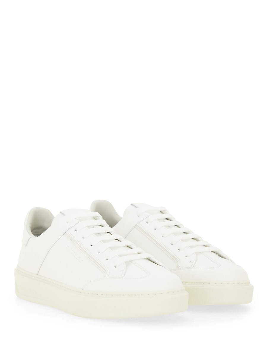 WOOLRICH SNAEKER CLASSIC COURT IN PELLE