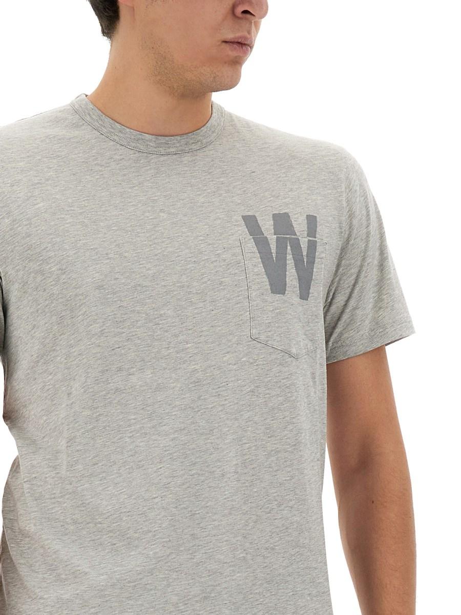 WOOLRICH T-SHIRT CON LOGO