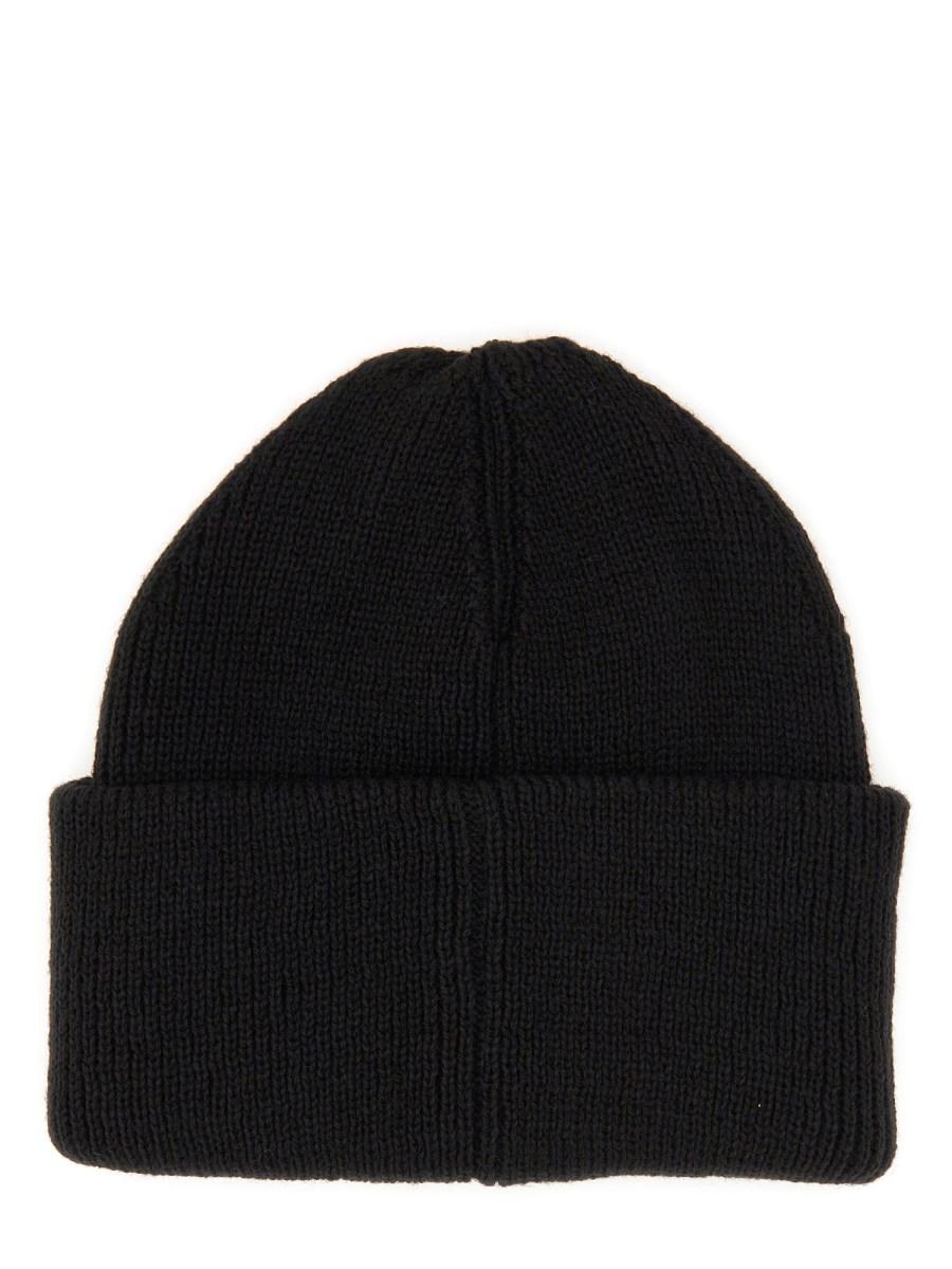 Y - 3 3 - CAPPELLO BEANIE CON LOGO