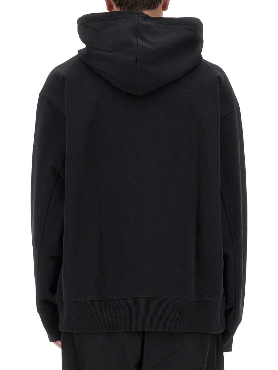 Y - 3 3 - FELPA IN COTONE CON LOGO