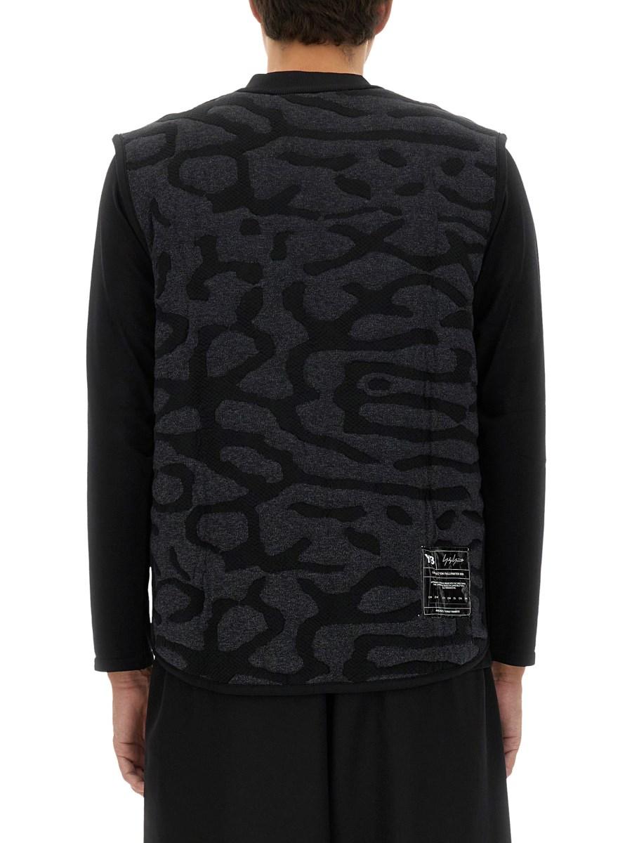 Y - 3 3 - GILET CON ZIP