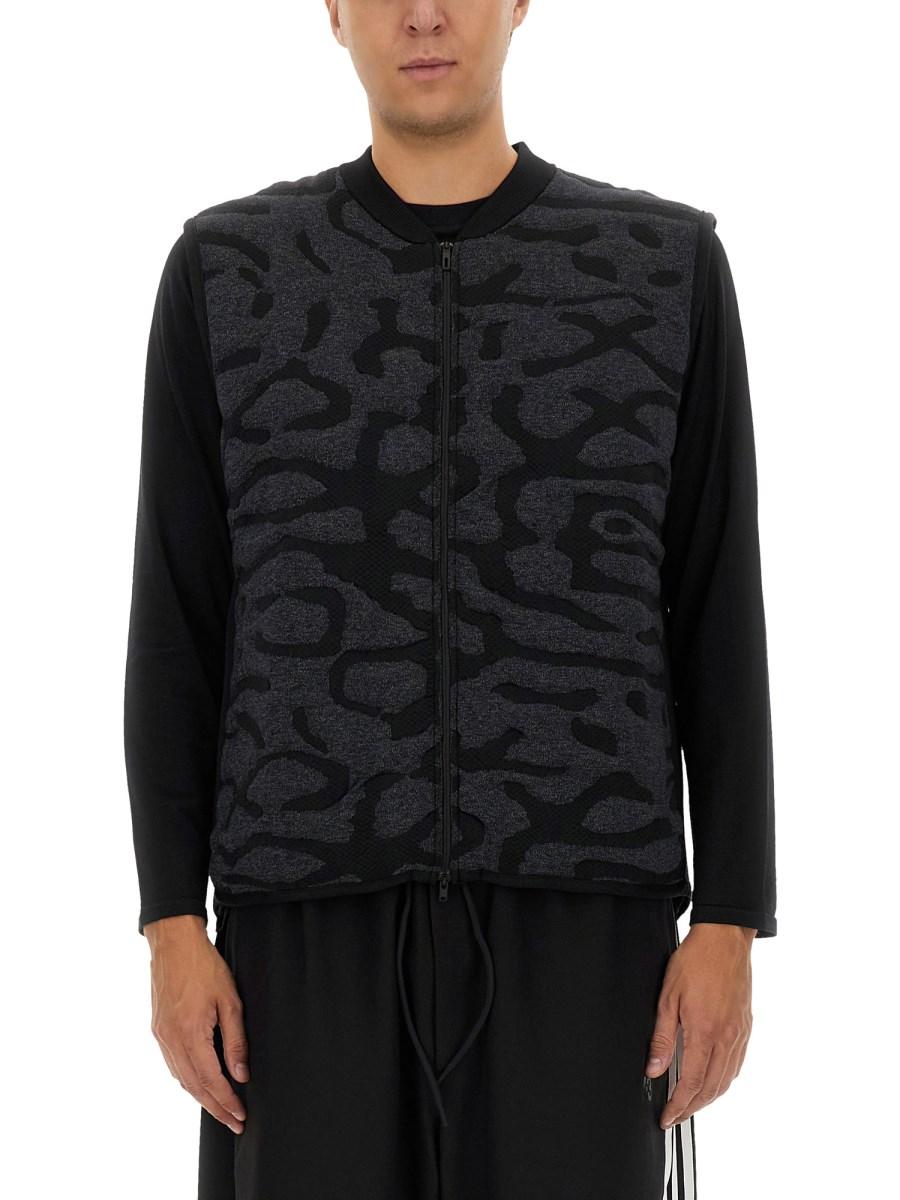 Y - 3 3 - GILET CON ZIP