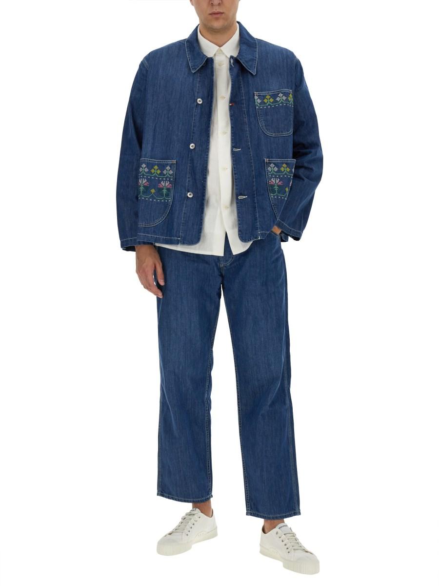 YMC CAMICIA CON RICAMI