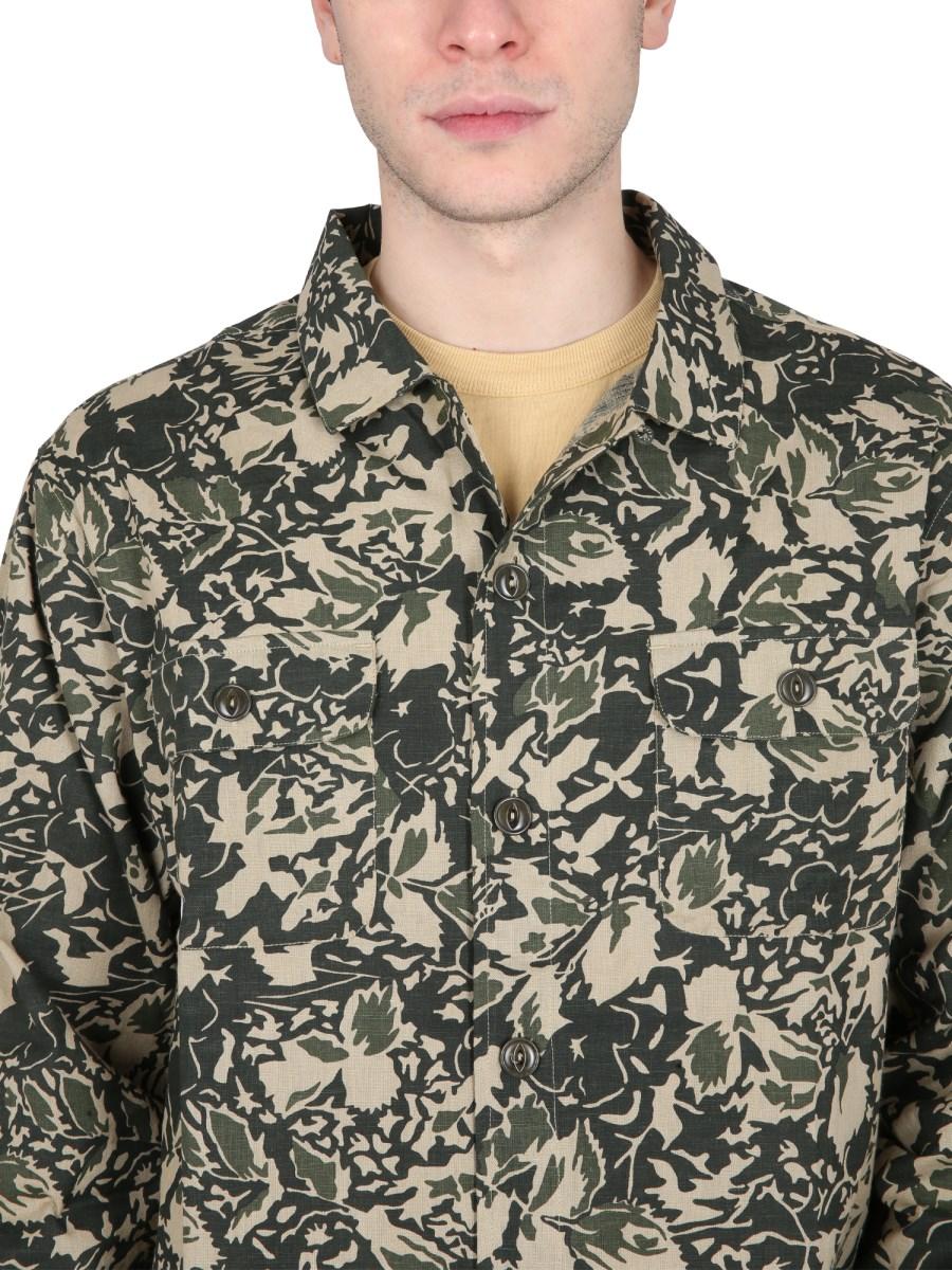 YMC CAMICIA FEATHERS IN COTONE