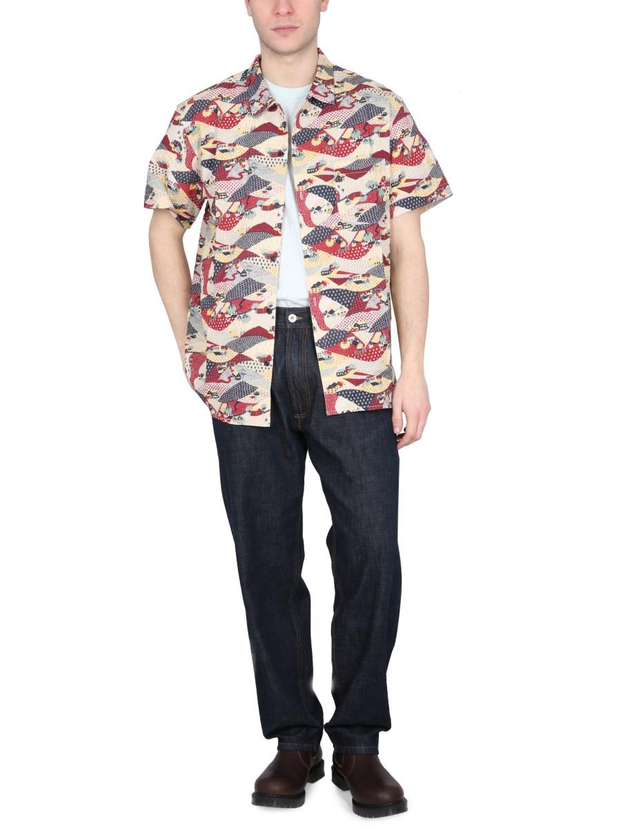 YMC CAMICIA MALICK IN COTONE