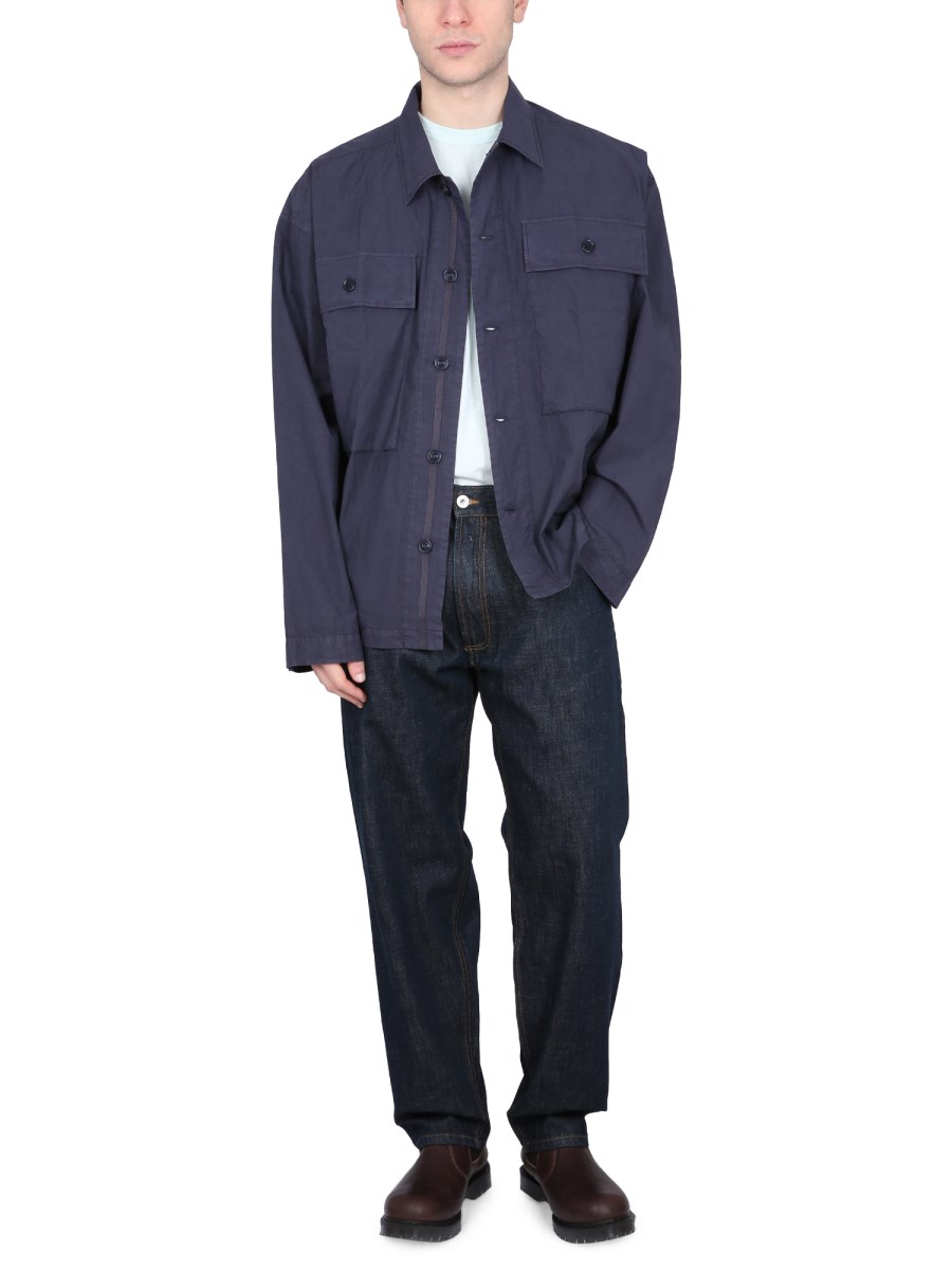 YMC CAMICIA MILITARY IN COTONE