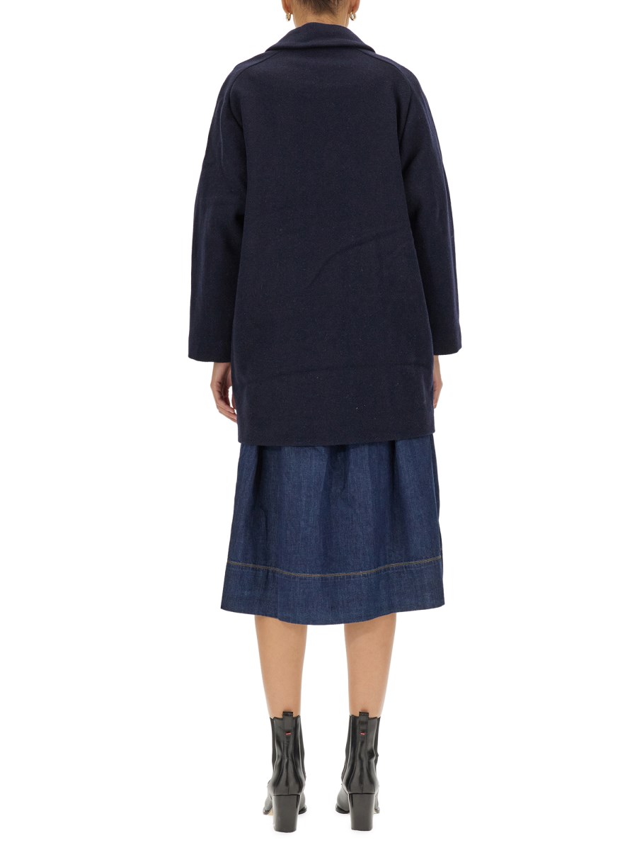 YMC CAPPOTTO MONOPETTO IN LANA