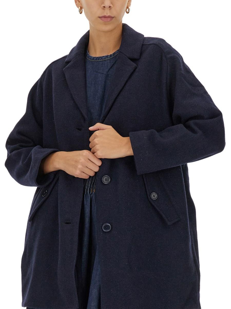 YMC CAPPOTTO MONOPETTO IN LANA