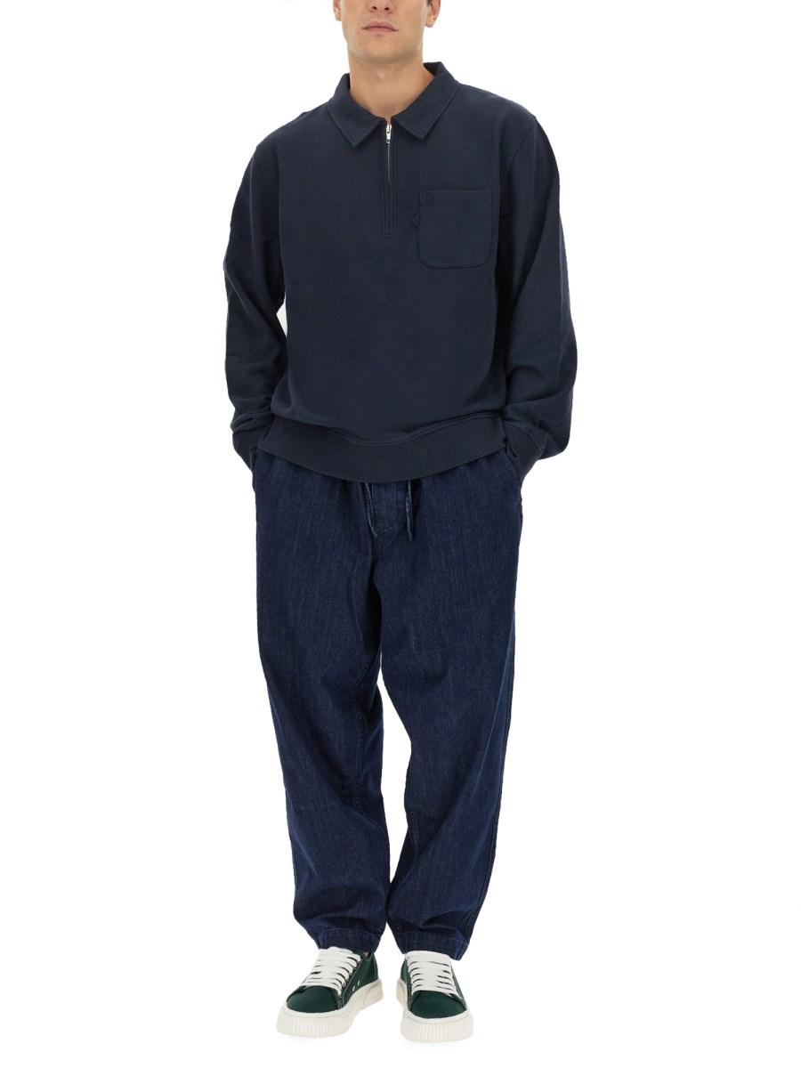 YMC PANTALONE "ALVA SKATE" IN COTONE