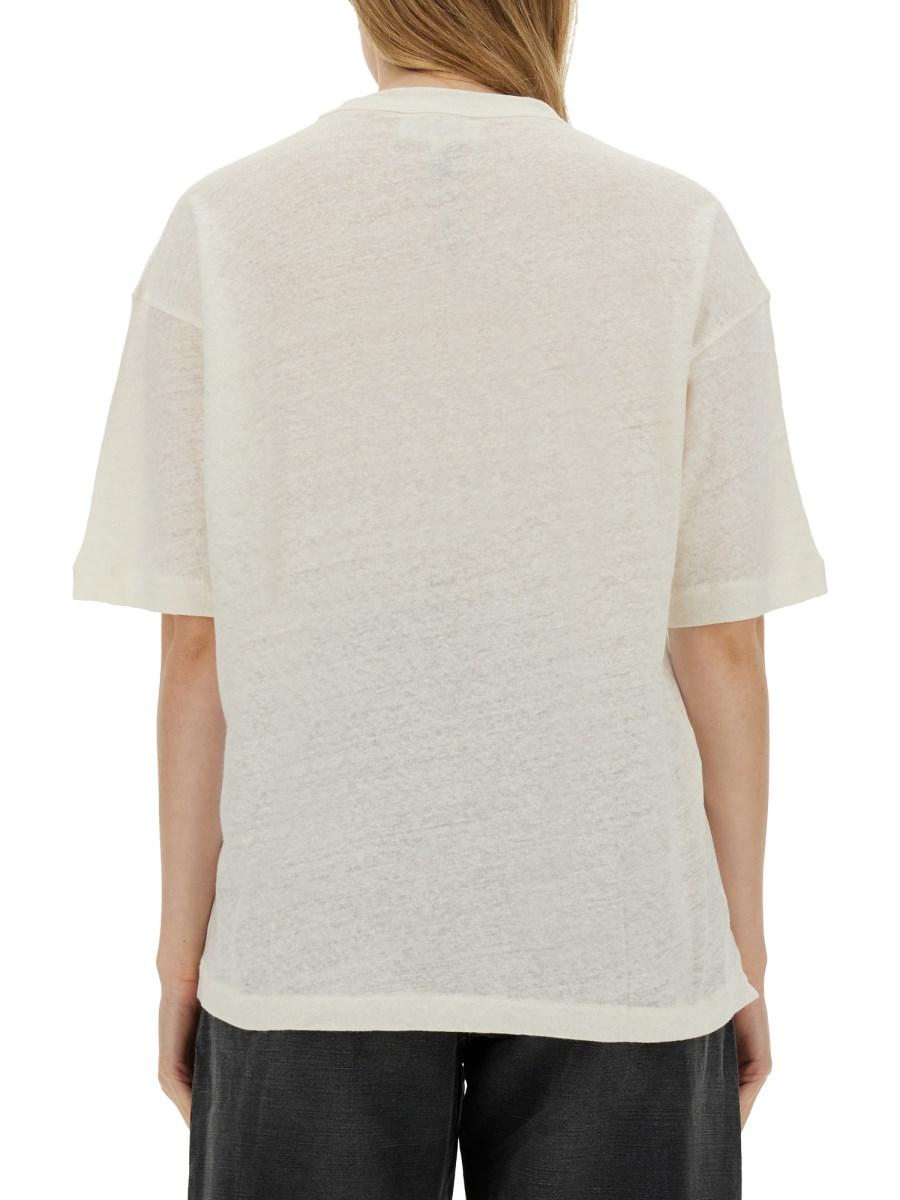 YMC T-SHIRT IN COTONE E LINO