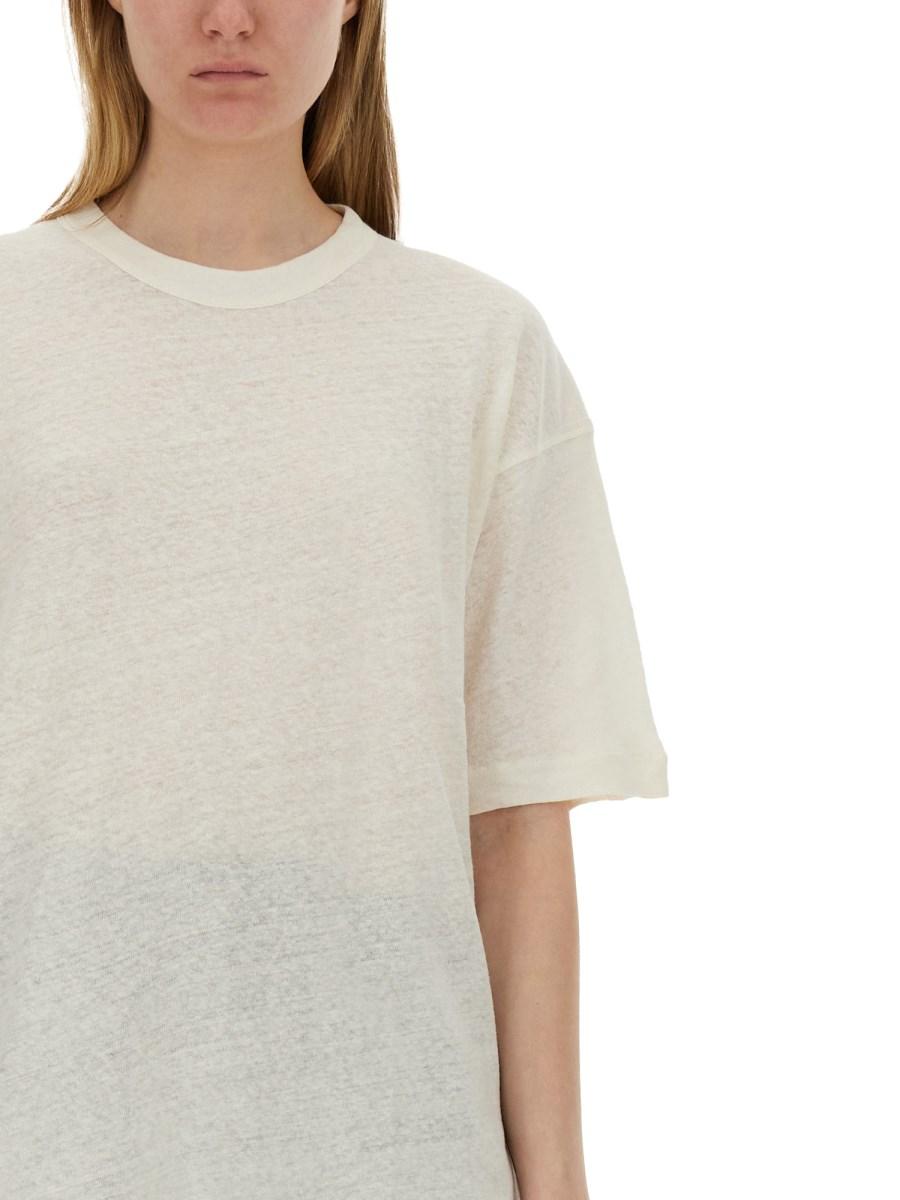 YMC T-SHIRT IN COTONE E LINO