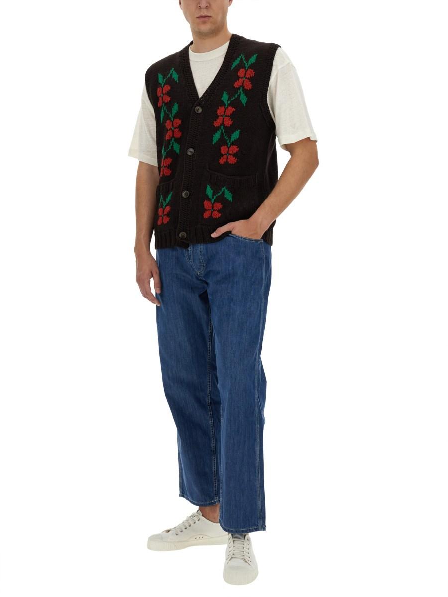 YMC T-SHIRT IN COTONE E LINO