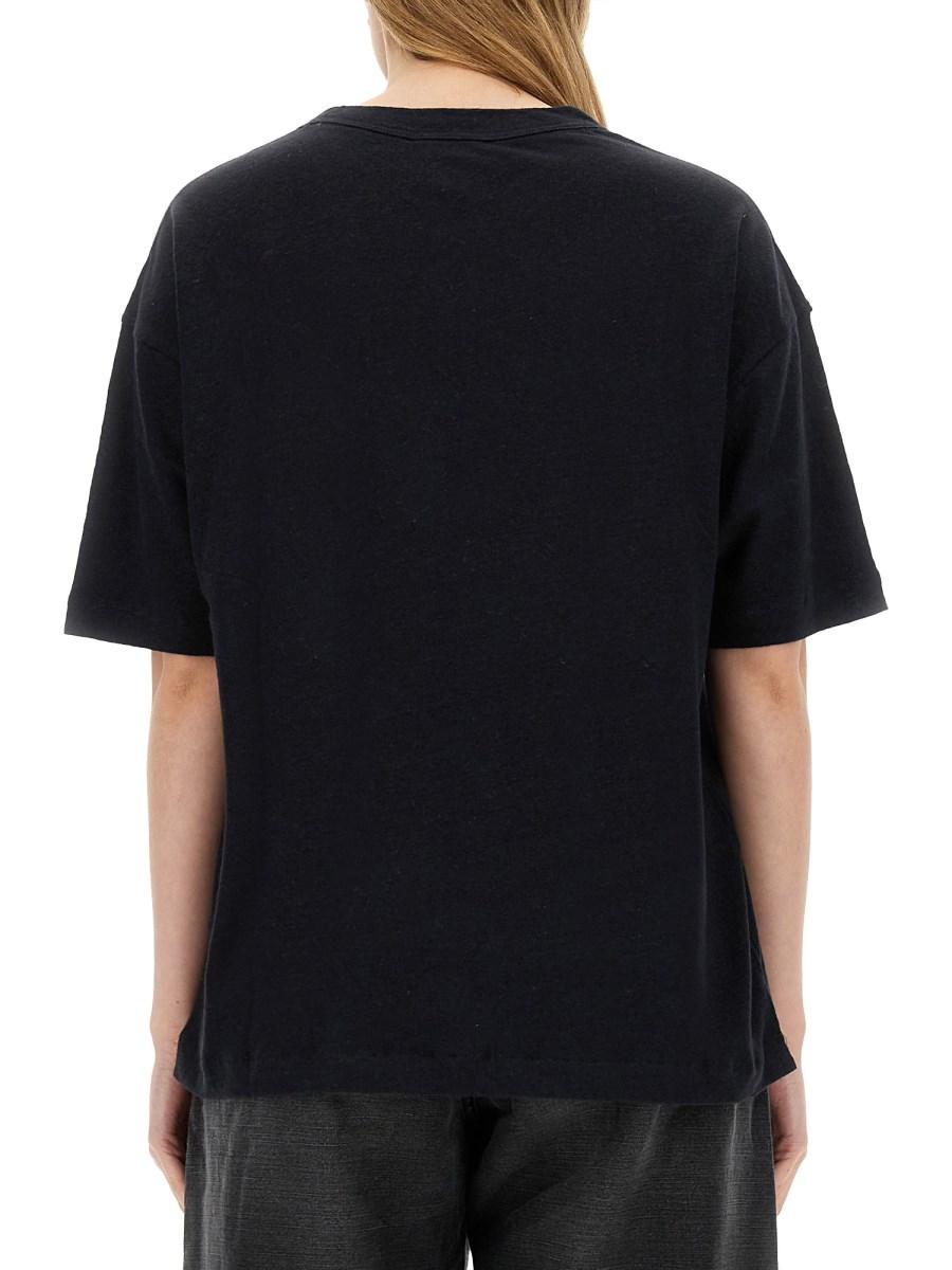 YMC T-SHIRT IN COTONE E LINO