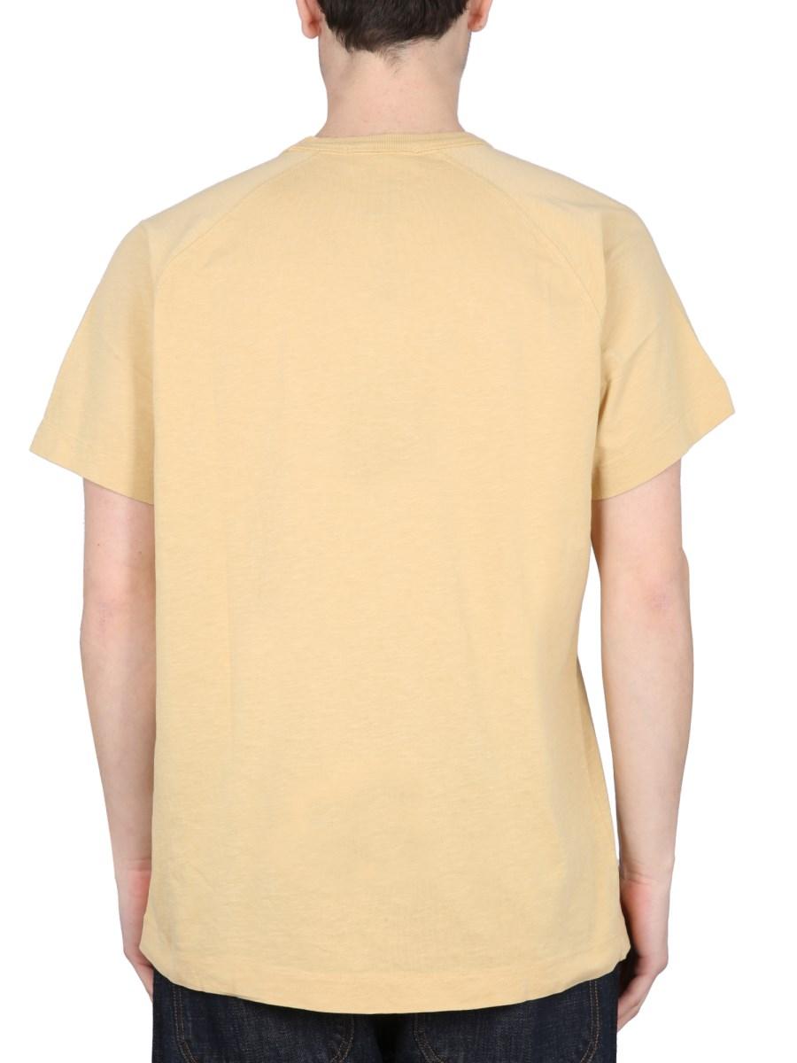 YMC T-SHIRT TELEVISION IN COTONE