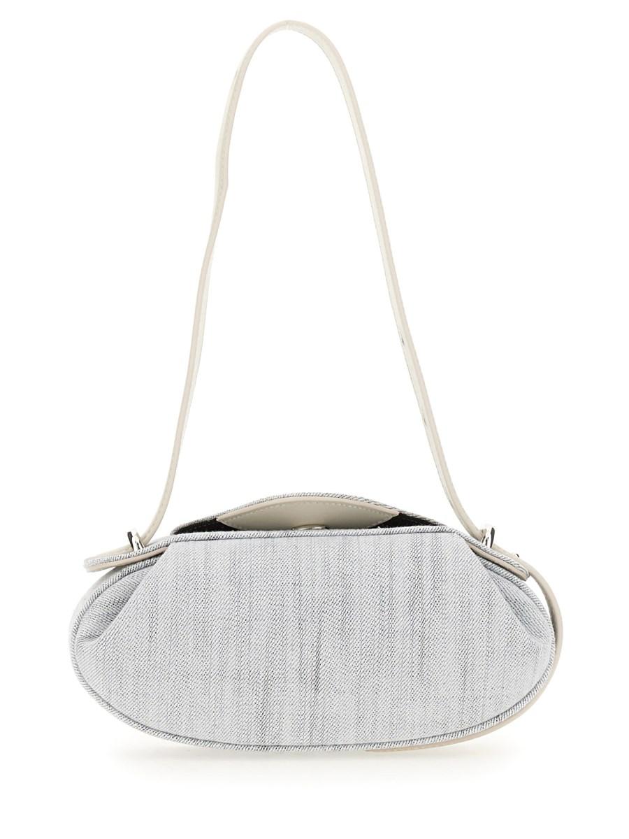 YUZEFI BORSA "DINNER ROLL" IN TELA E PELLE