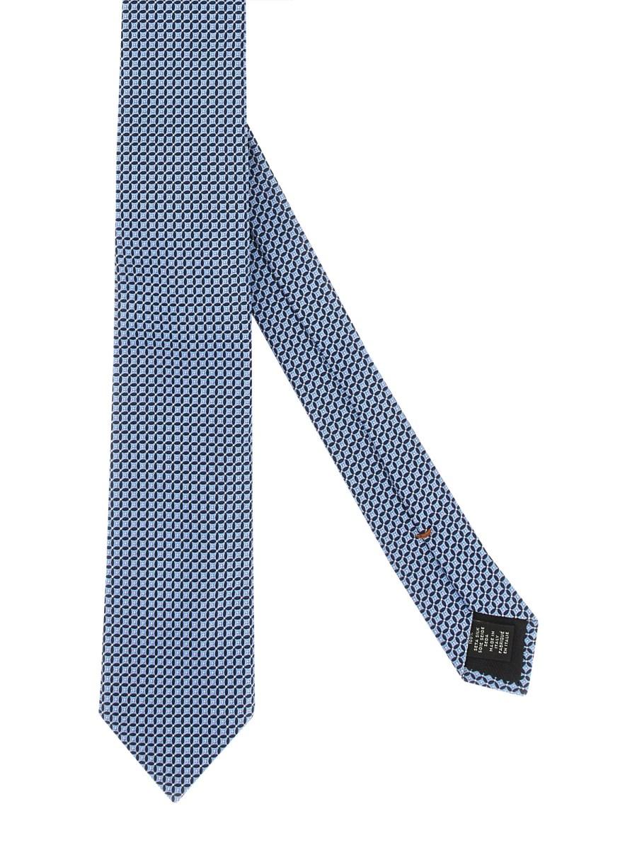 ZEGNA CRAVATTA IN SETA JACQUARD