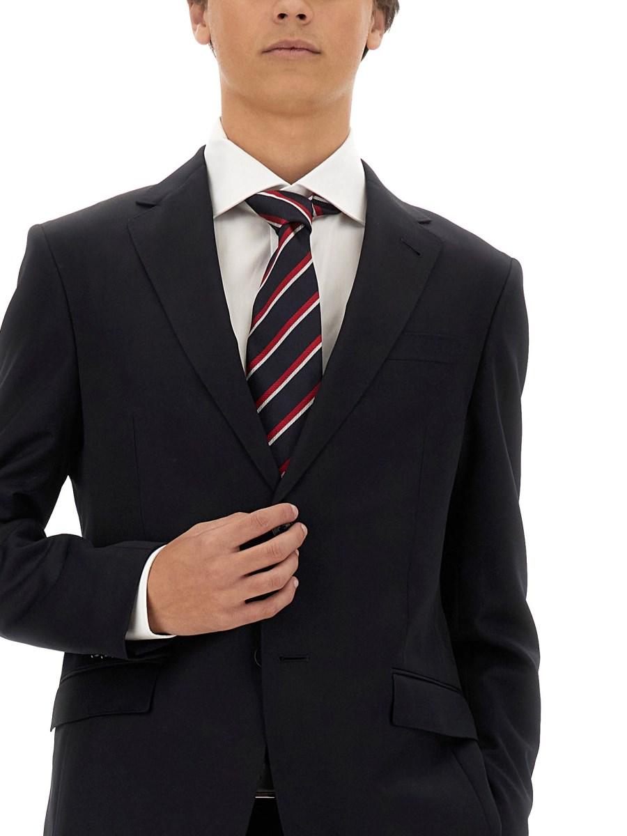 ZEGNA CRAVATTA IN SETA JACQUARD