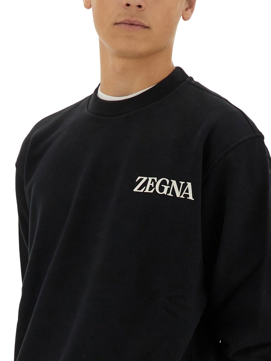 ZEGNA FELPA IN COTONE