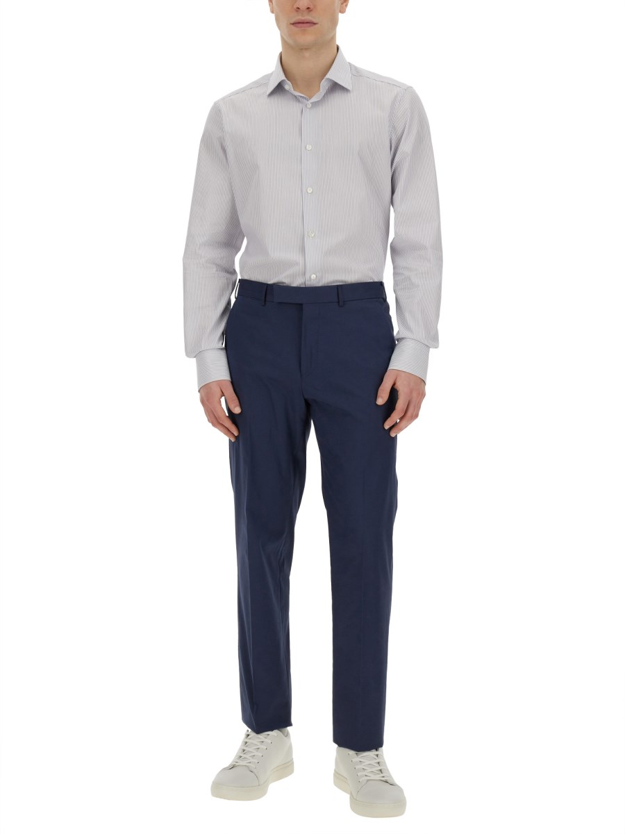 ZEGNA PANTALONE IN COTONE